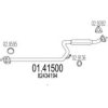 MTS 01.41500 Exhaust Pipe